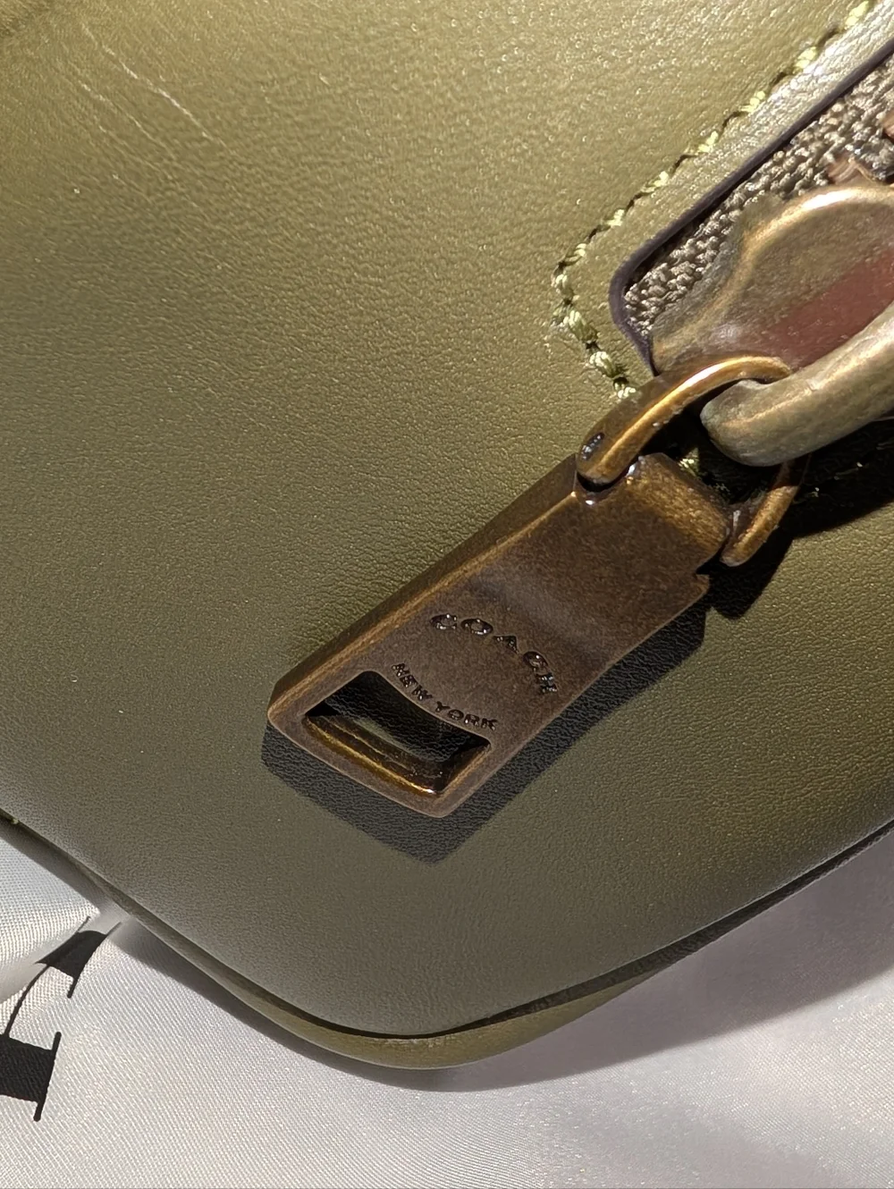 Coach Twin Turn-Lock Handbag - Picture 7 of 7